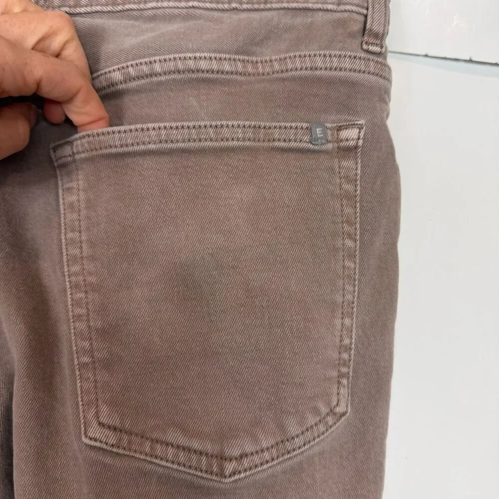 Everlane Jeans Mens 32x32 Brown tan Denim Organic Cotton Straight Leg Slim Fit‎